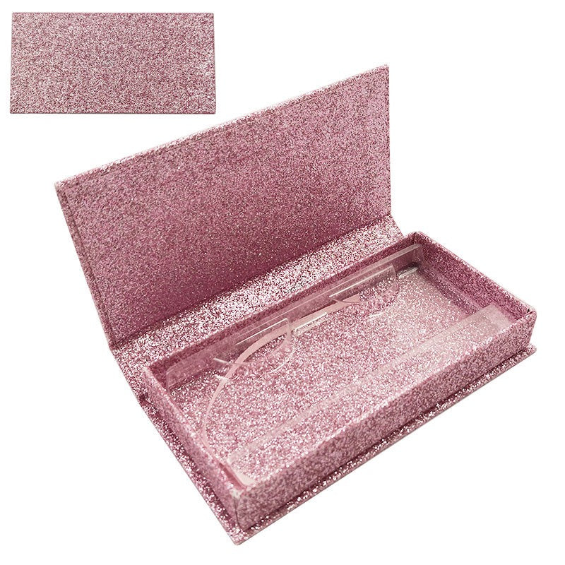 Rectangular 1‑Pair False Lash Gift Box, Rigid Luxury Lash Box Without Window