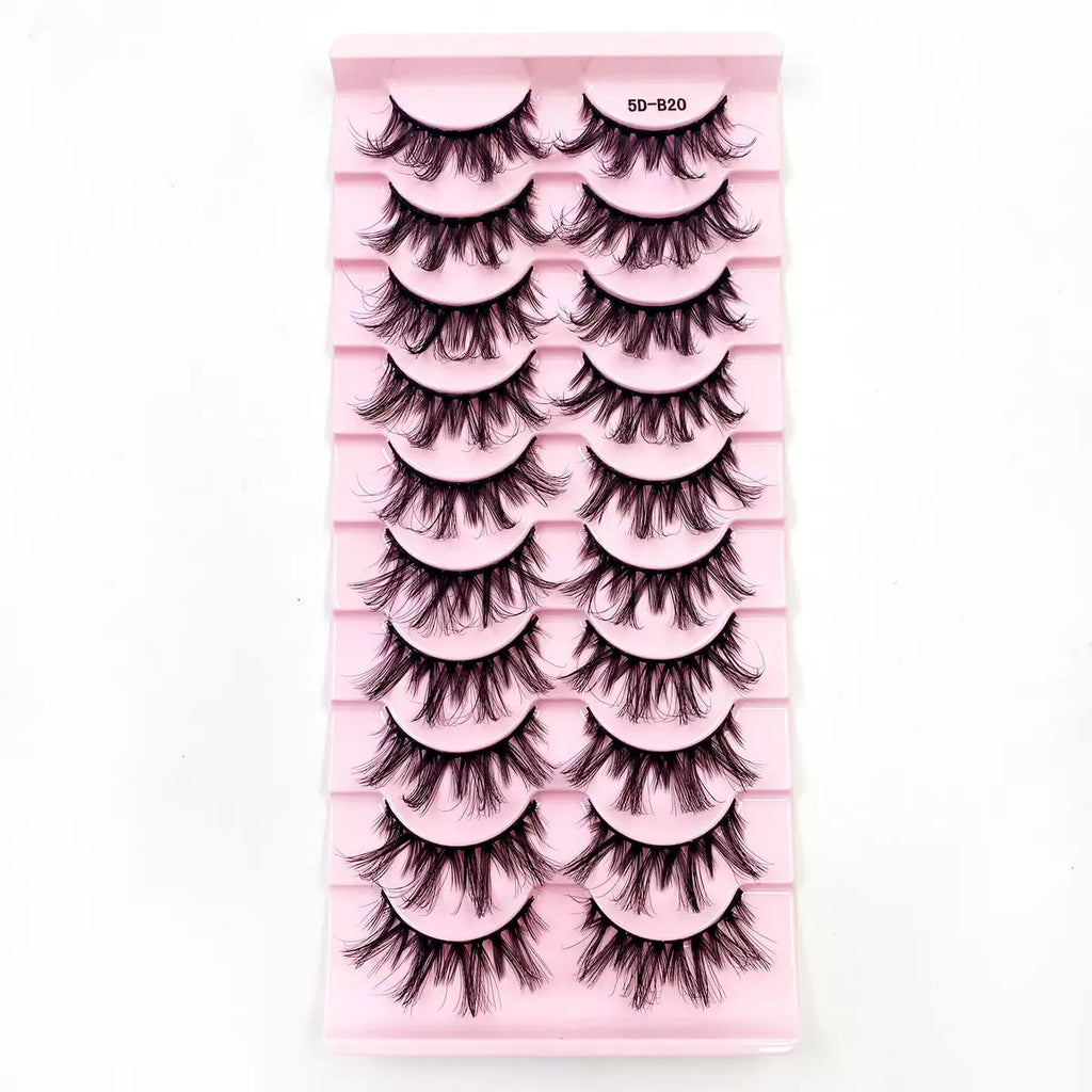 Synthetic  Super fluffy eyelash Factory Cross‑border Wholesale