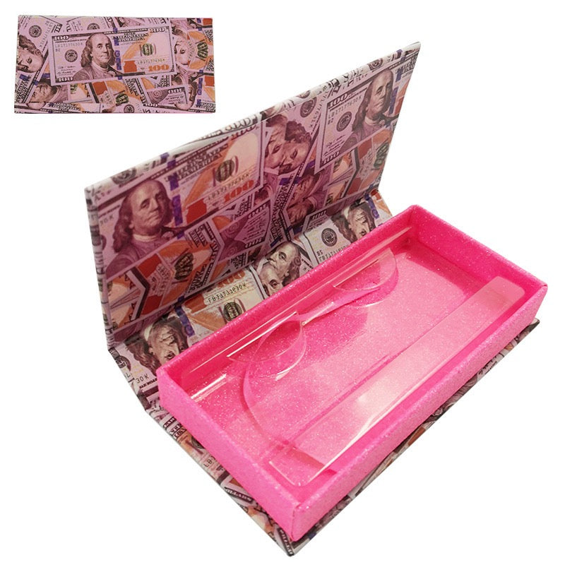 Rectangular 1‑Pair False Lash Gift Box, Rigid Luxury Lash Box Without Window