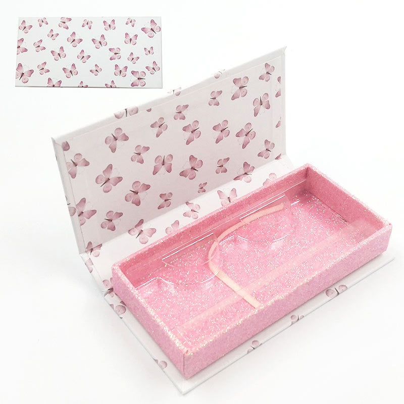 Rectangular 1‑Pair False Lash Gift Box, Rigid Luxury Lash Box Without Window