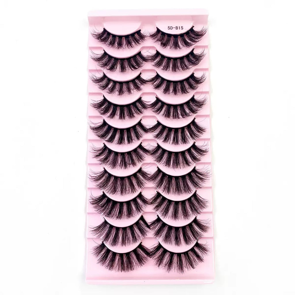 Synthetic  Super fluffy eyelash Factory Cross‑border Wholesale