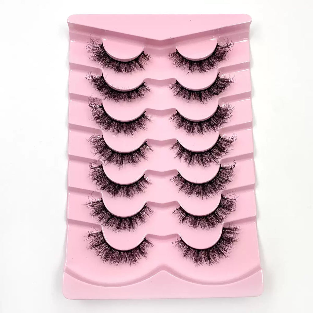 3d synthetic fluffy lashes  lashes for beauty