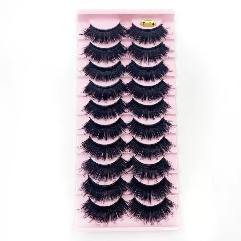 Synthetic  Super fluffy eyelash Factory Cross‑border Wholesale