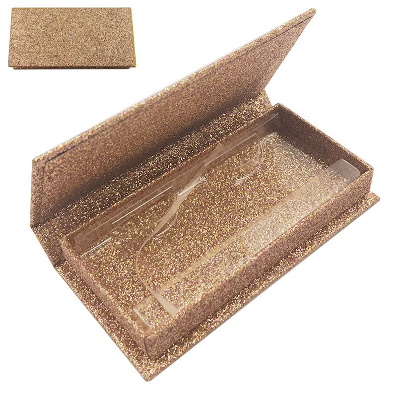 Rectangular 1‑Pair False Lash Gift Box, Rigid Luxury Lash Box Without Window