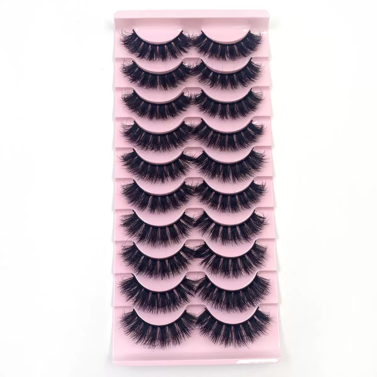 Fluffy Messy Voluminous Lashes, Super Dense Wispy Eyelashes