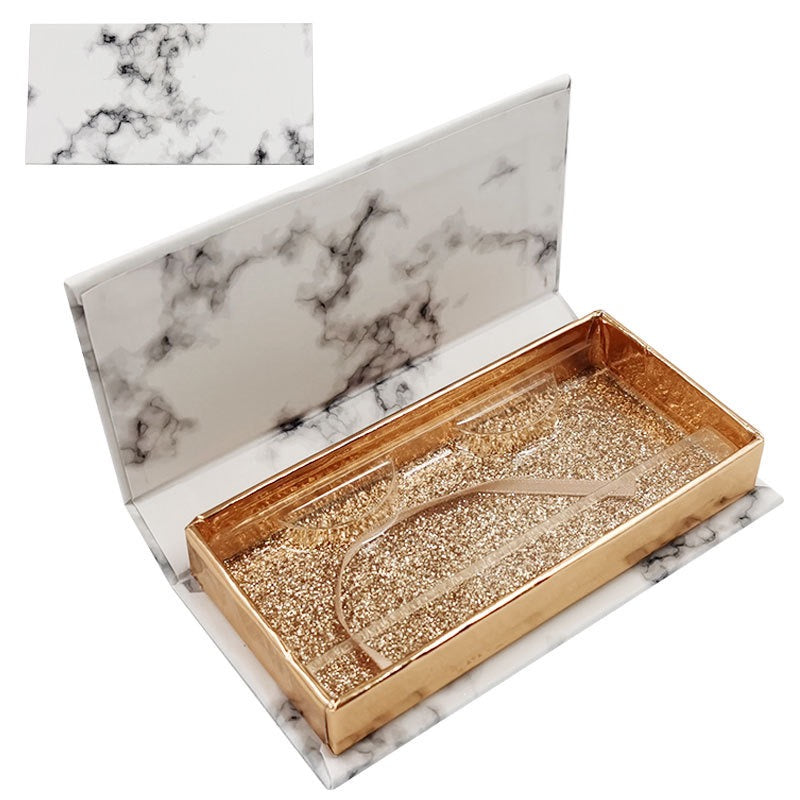 Rectangular 1‑Pair False Lash Gift Box, Rigid Luxury Lash Box Without Window