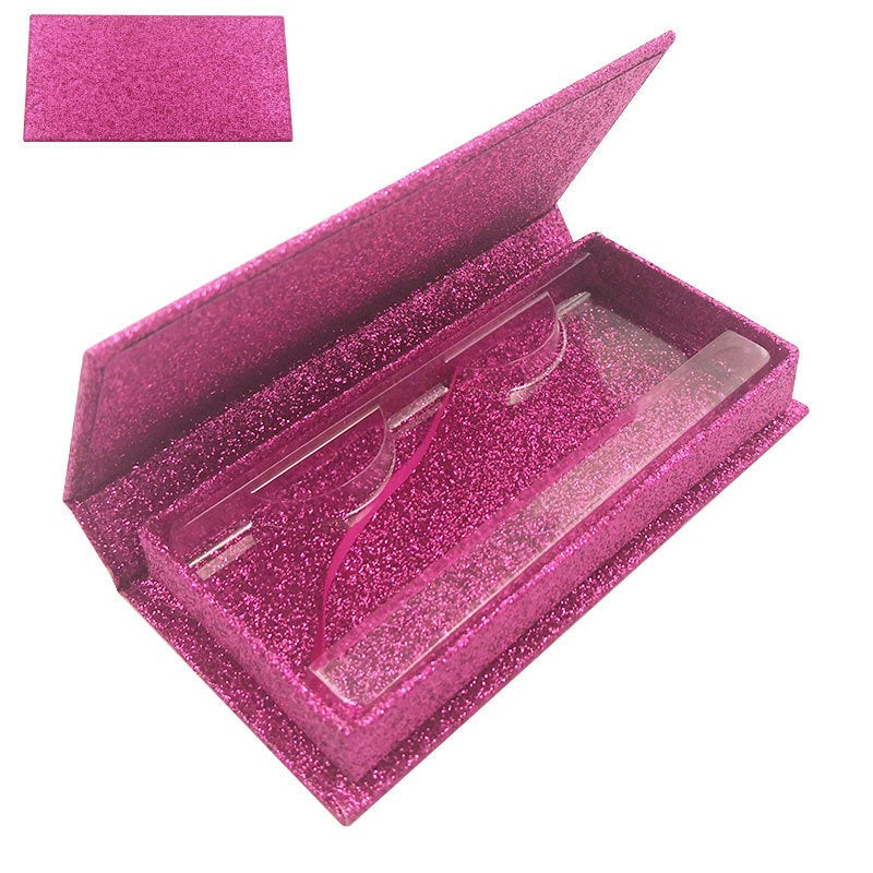 Rectangular 1‑Pair False Lash Gift Box, Rigid Luxury Lash Box Without Window
