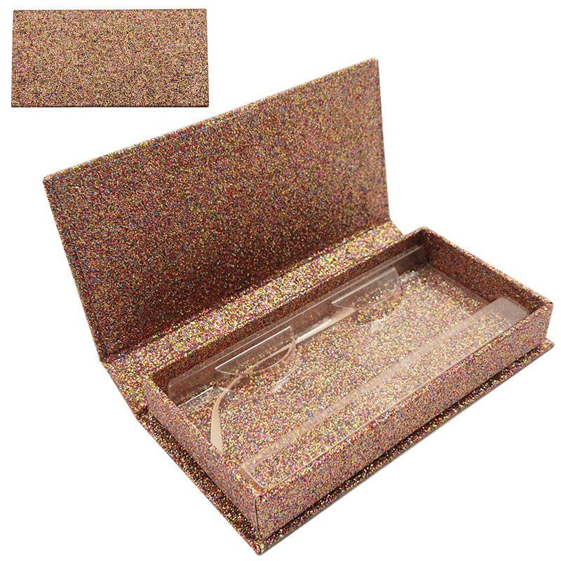 Rectangular 1‑Pair False Lash Gift Box, Rigid Luxury Lash Box Without Window