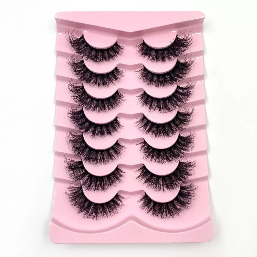 3d synthetic fluffy lashes  lashes for beauty