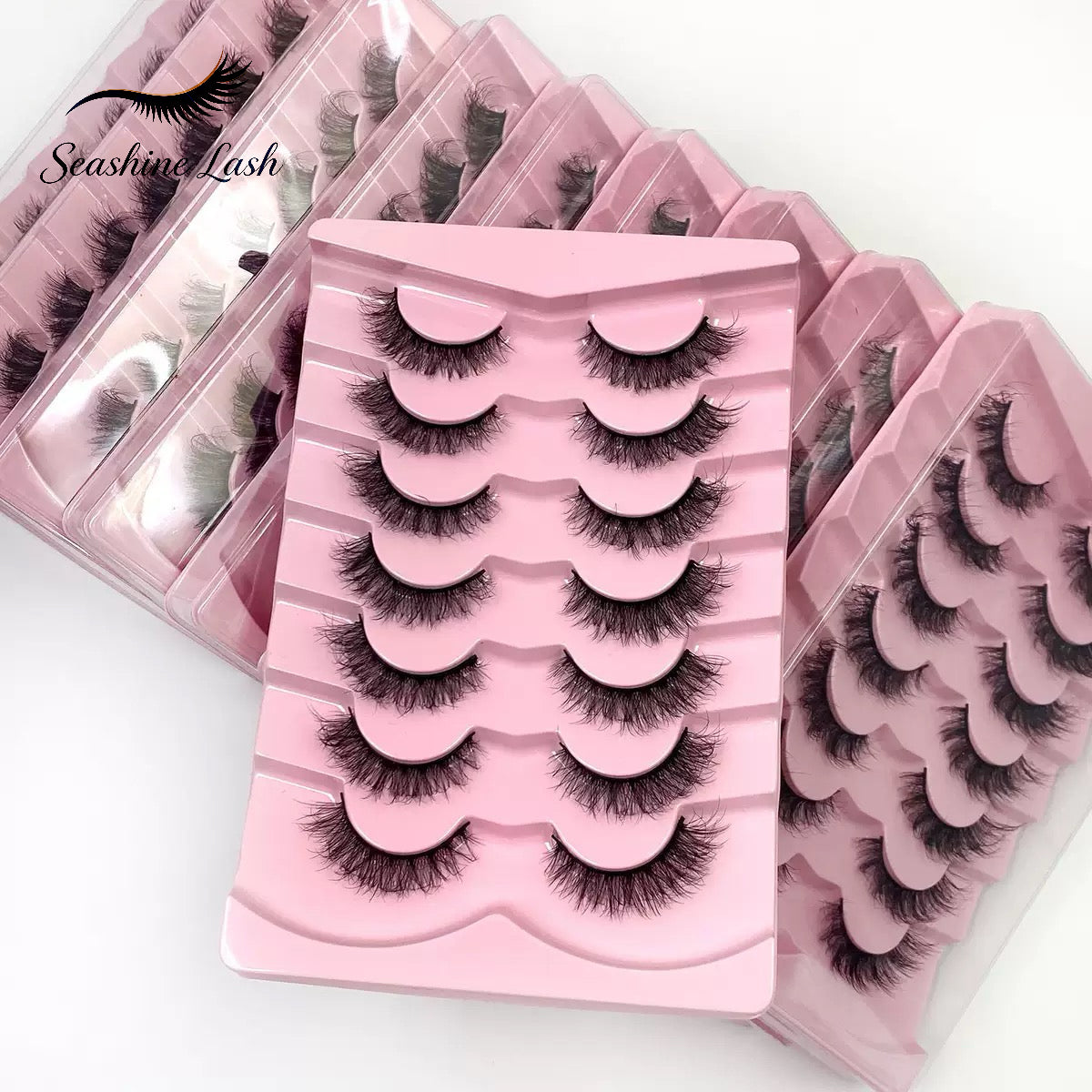 3d synthetic fluffy lashes  lashes for beauty