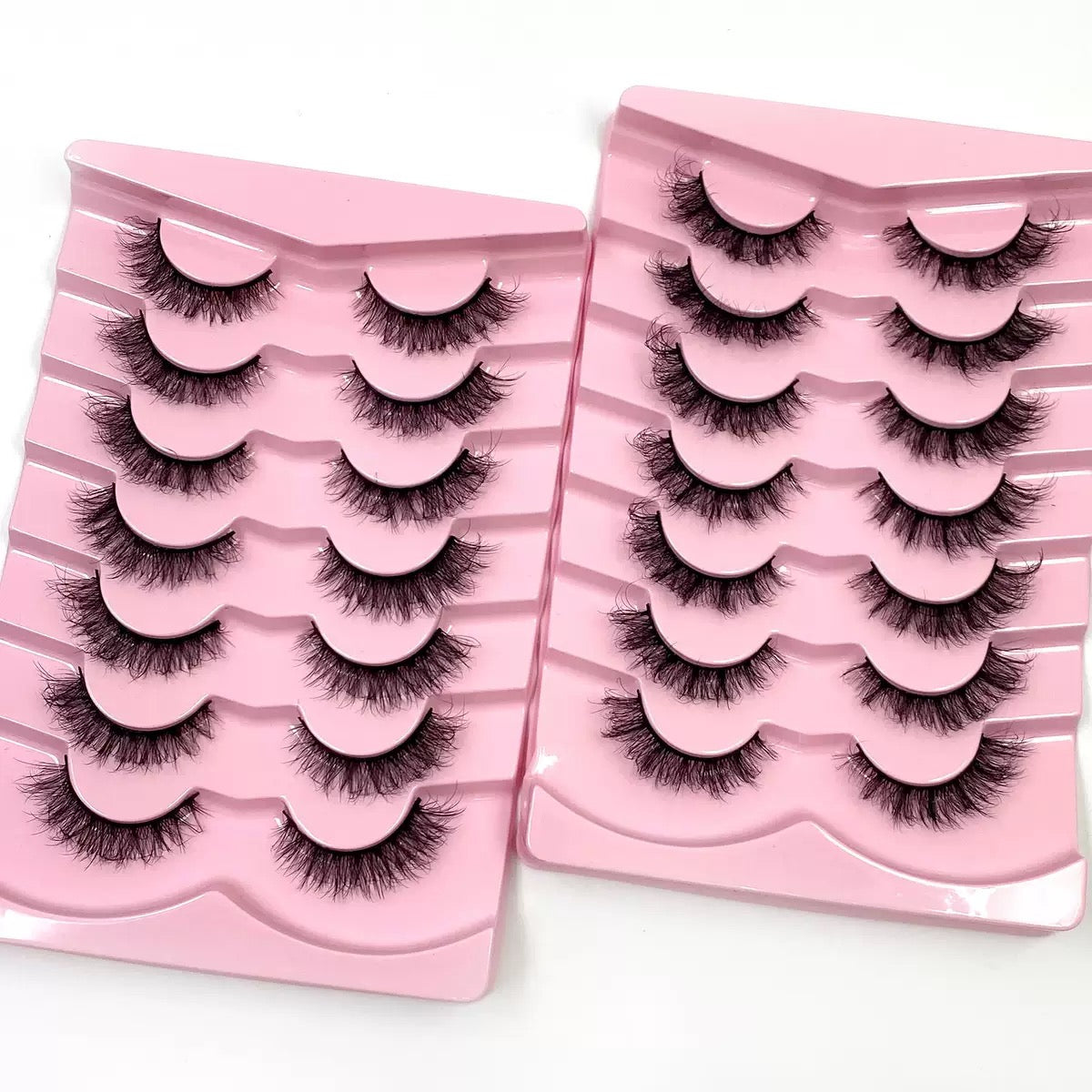 3d synthetic fluffy lashes  lashes for beauty