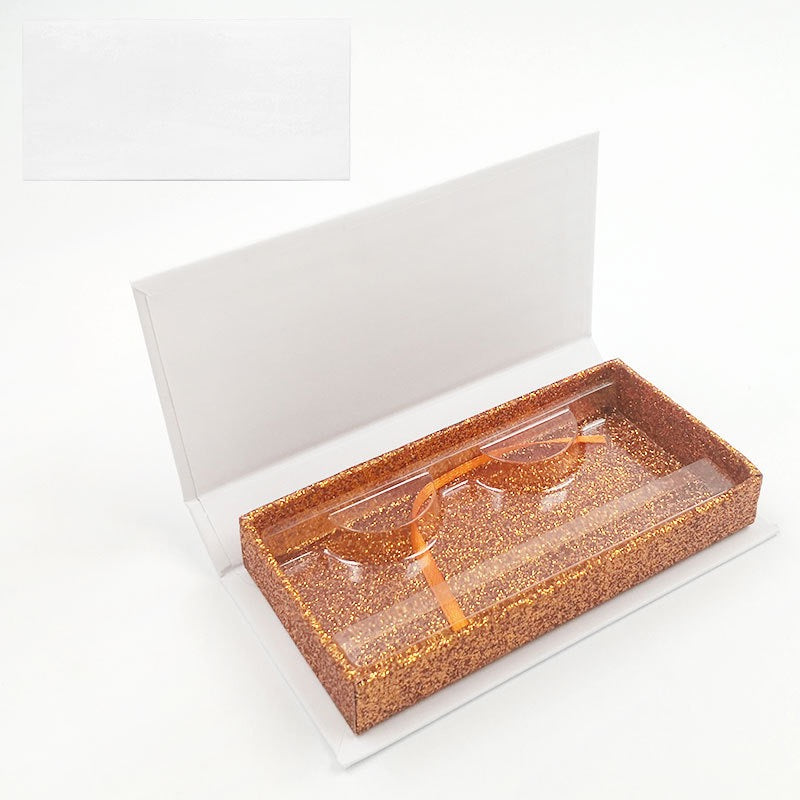 Rectangular 1‑Pair False Lash Gift Box, Rigid Luxury Lash Box Without Window