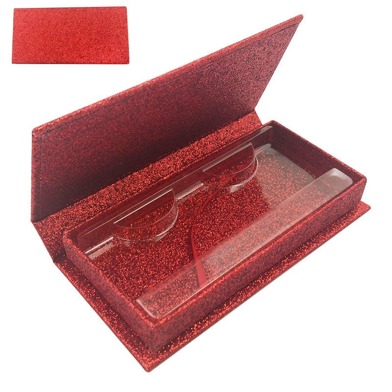 Rectangular 1‑Pair False Lash Gift Box, Rigid Luxury Lash Box Without Window