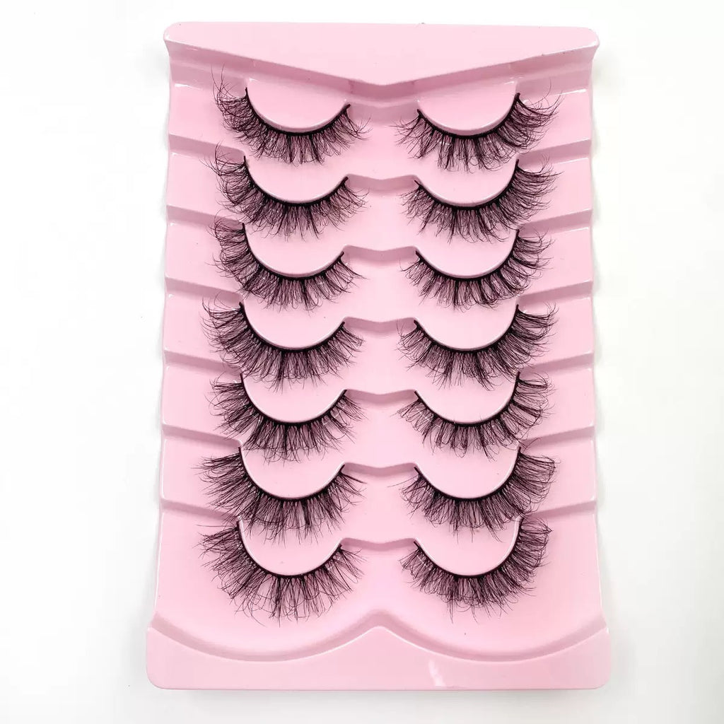 3d synthetic fluffy lashes  lashes for beauty