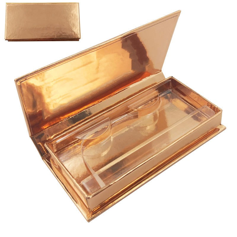 Rectangular 1‑Pair False Lash Gift Box, Rigid Luxury Lash Box Without Window