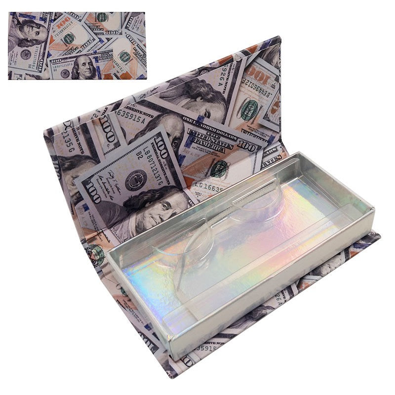 Rectangular 1‑Pair False Lash Gift Box, Rigid Luxury Lash Box Without Window
