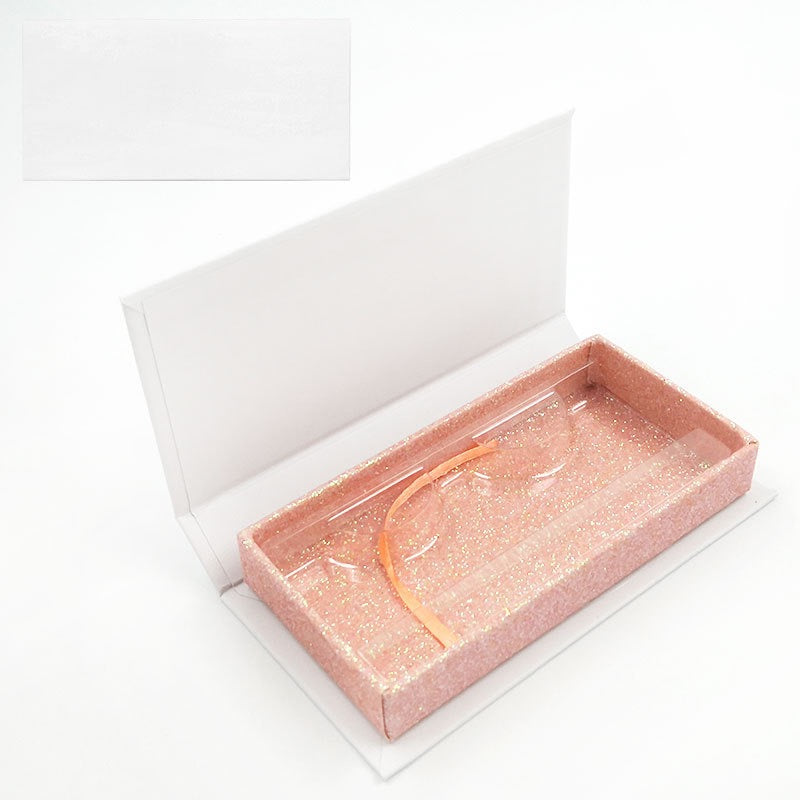 Rectangular 1‑Pair False Lash Gift Box, Rigid Luxury Lash Box Without Window