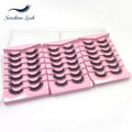 3D synthetic Fluffy Eyelashes, Dense Natural Wispy Style